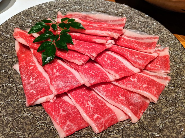 Kobe beef shabu shabu!