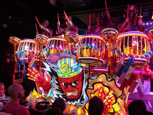 Drummers @ the robot restaurant