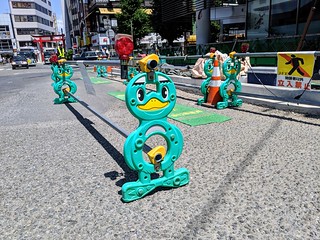 Even the construction stuff is cute in Japan