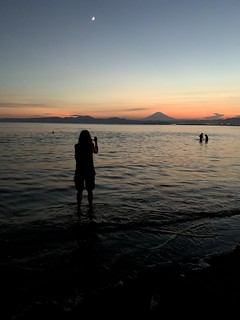 Sunset - Takin those fuji pics