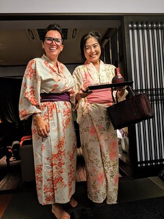 Kari and Hiromi found some Sake for Nijikai!