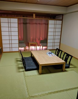 Our traditional style hotel room, heh