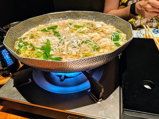 Shabu Shabu broth for the Kobe beef