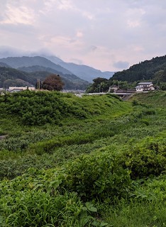 Walking around and checking out the pretty views while waiting for dinner