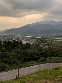 Driving around Hiromi's stomping grounds