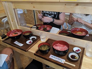 Tuna bowls were so cheap and soooo tasty