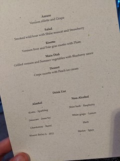 Bout to eat some venison, boar, duck, etc