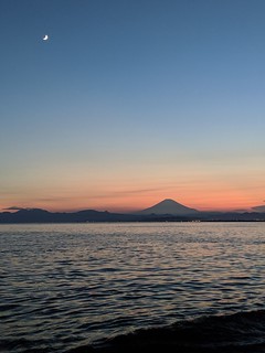 Sunset - Fuji from Enoshima
