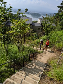 Walking down to our rooms