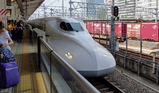 Train - Bout to ride in this duck billed platypus