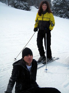 Snowboarding - Anthony and Vicki
