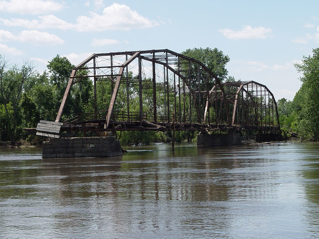 The standing half of Sutliff Bridge