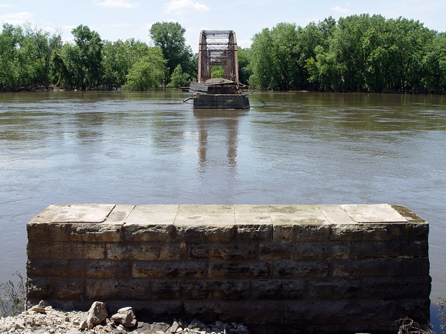 Where we used to enter the Sutliff bridge
