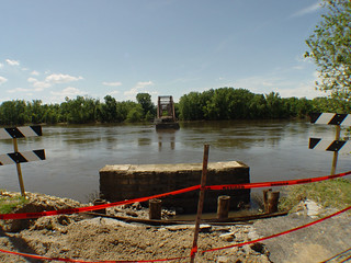 Bridge - Sutliff Bridge Roped off