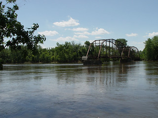 Bridge - Sutliff Bridge, half gone.