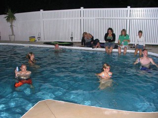 Sean Rankin - At Rich's pool.  Look at Ben, haha