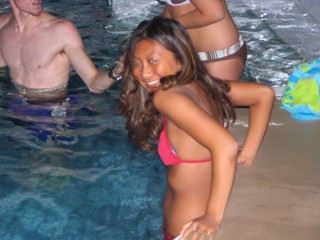 Lisa? at Rich's pool