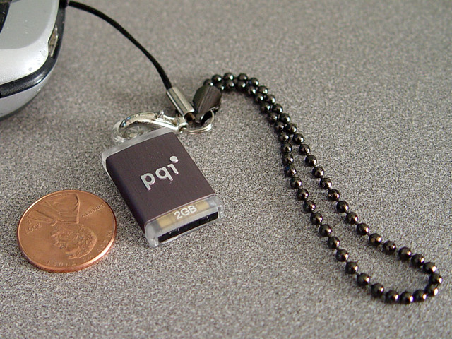 My new 2gb pqi flash usb drive