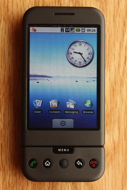The HTC G1 and Android