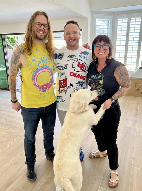 Checkin out Dustin and Betty White's new spot