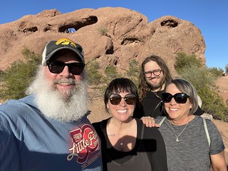 A quick pit stop before flying out