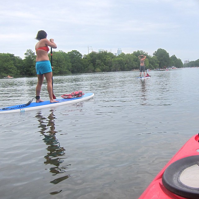 Stand Up Paddling in Austin