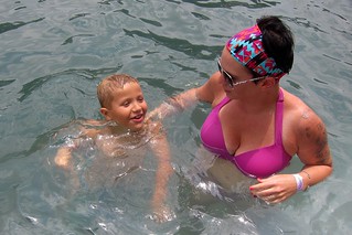 Swimming at Landa Park