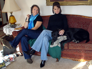 Kari, Mom, and Ninja