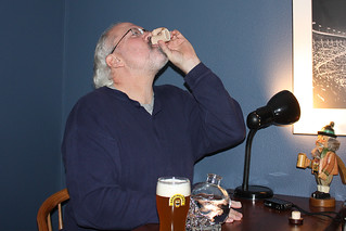 Drinks - Clearing his palate with a shot out of a penis