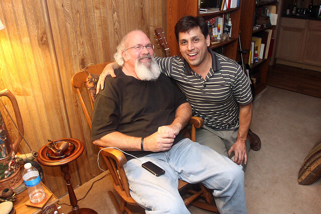 Hanging out in the basement