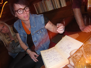 I'm not sure Kari approves of Bookshelf Zach's poem