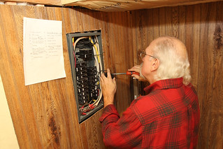 Fryers blew a couple breakers...