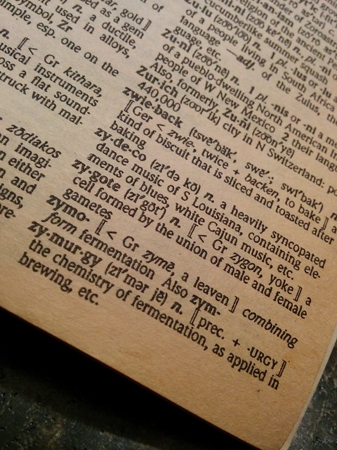 The last word in the dictionary