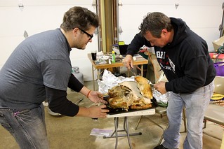 Just havin a little 21 pound turkey the day after thanksgiving