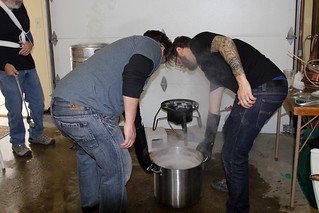 Homebrew - Gettin smart. Using gloves