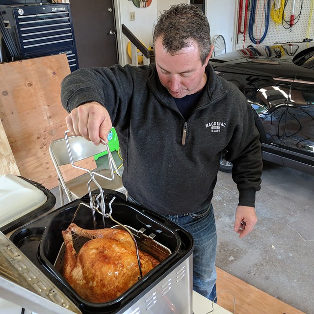 Rod pulls the Turkey