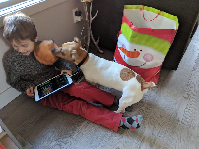 Jaxon terrorizing Ian