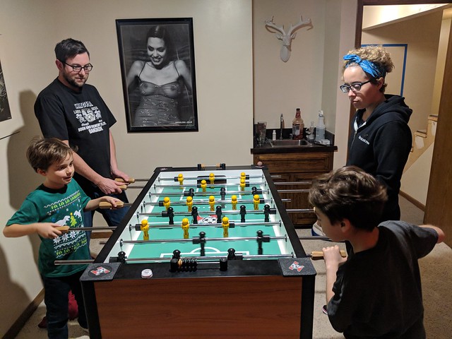 More foosballin