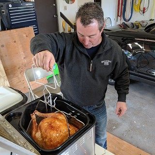 Rod pulls the Turkey