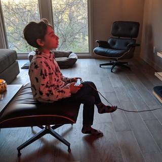 Elias Hernandez - Elias gettin down on some nintendo