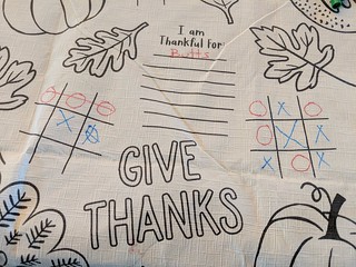 Thanksgiving table cloth