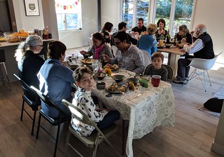 Ian Hernandez - The crew for our first Thanksgiving