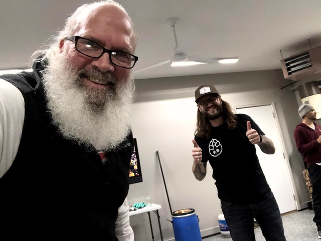 Wrapping up another successful brew day