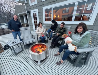 Hangin around the fire