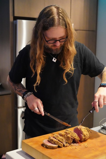 We went for a beef tenderloin this year