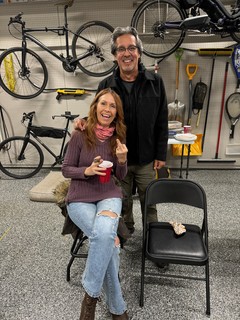 Vicki with the middle finger, lol