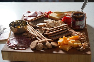 Kari loves making a good charcuterie board