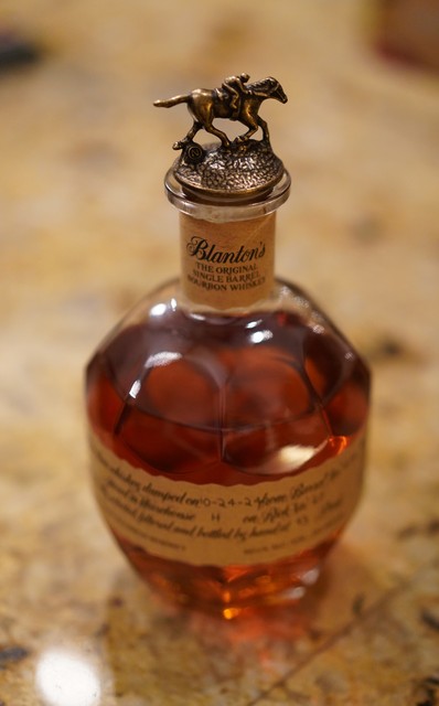 Rod found a bottle of Blanton's