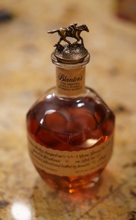 Drinks - Rod found a bottle of Blanton's
