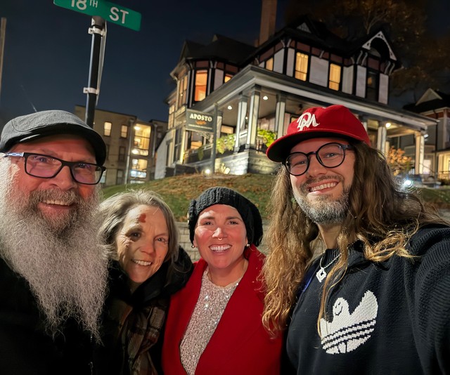 Those are Shadows. Teresa did not get beat up.